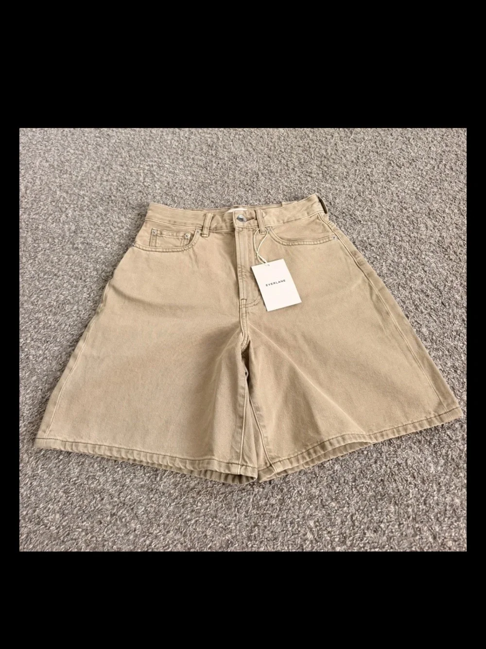 NWT Everlane The Long Denim Short Size 25R (B3) 102